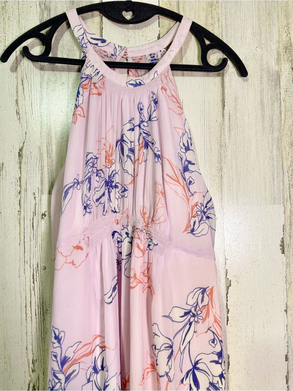 A Pea in the Pod Floral Halter Maxi Dress - Size M - Bohemian, maternity - Picture 6 of 12